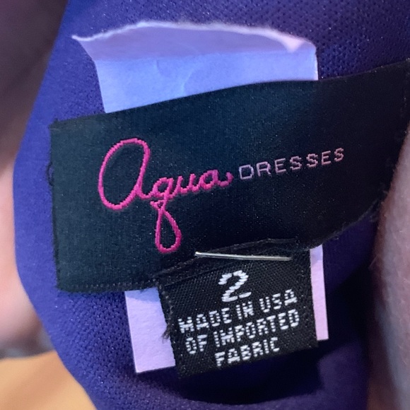 Aqua Sapphire Formal Dress Size 2 - Picture 4 of 4